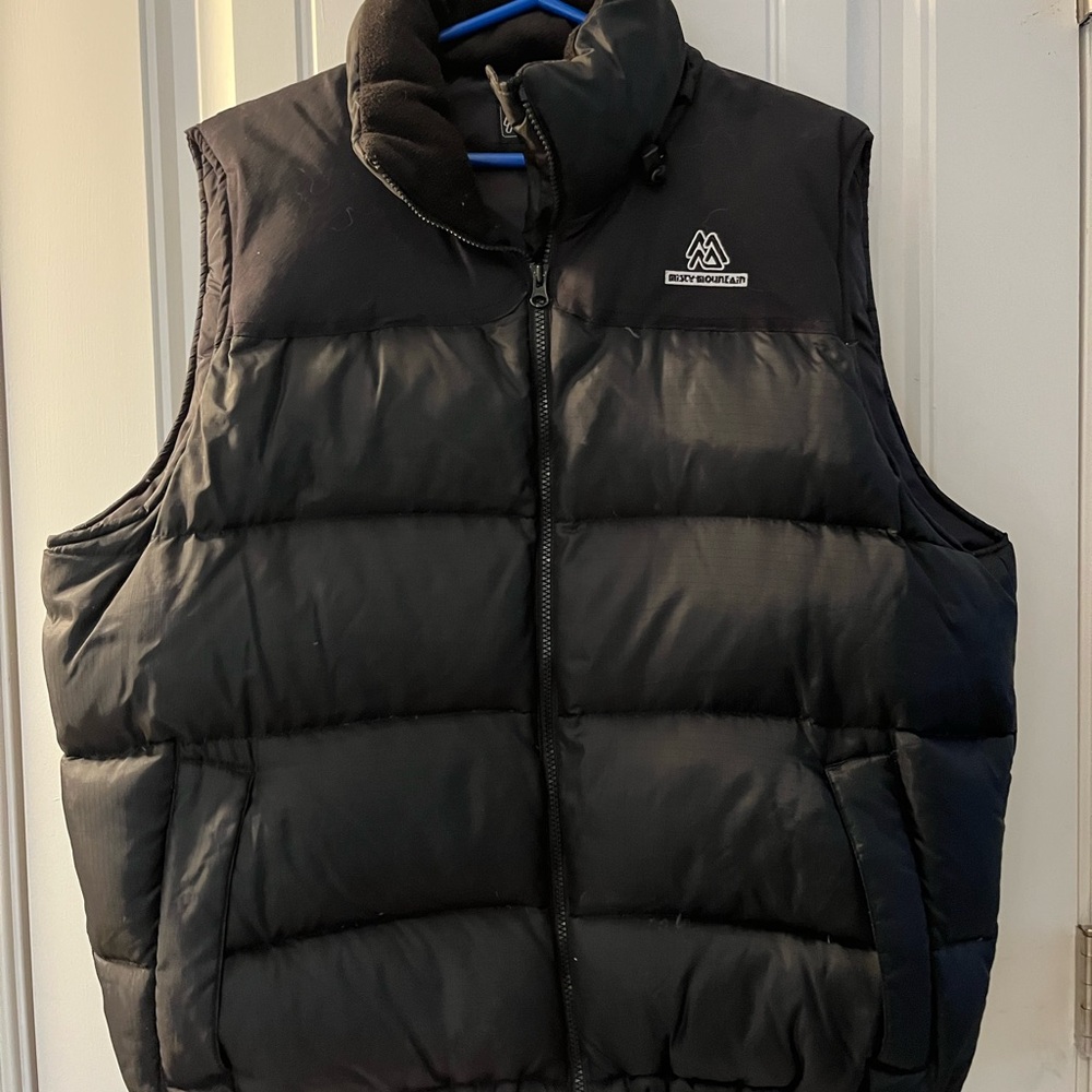 Women’s Black Puffer Vest